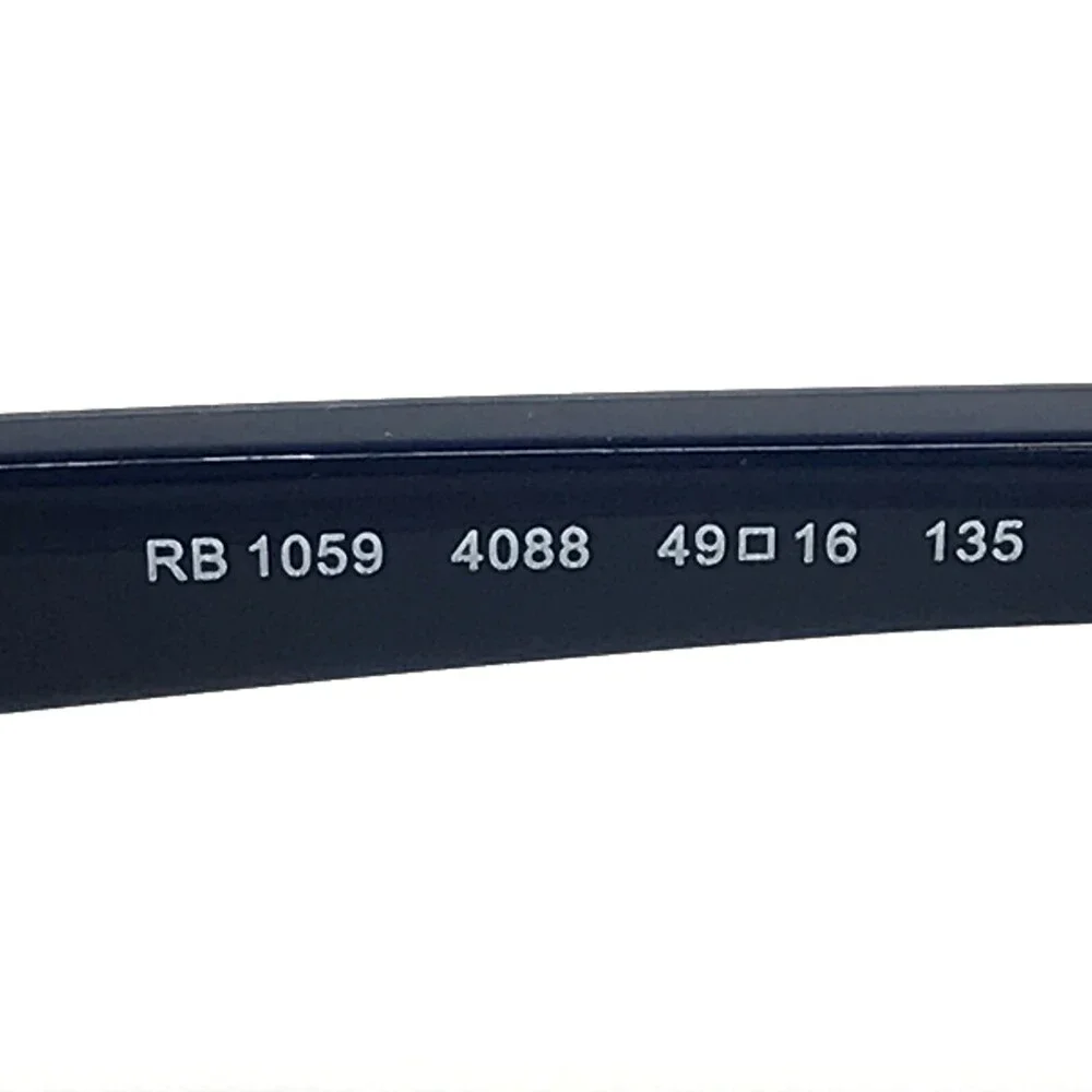 Ray-Ban Eyeglasses Frames RB1059 4088 Yellow Navy Blue Square Full Rim 49-16-135